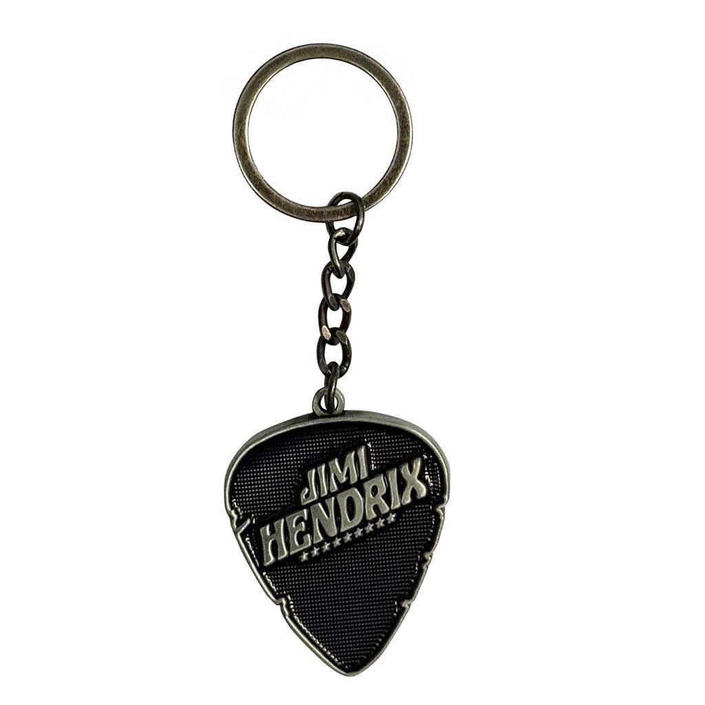 Jimi Hendrix Plectrum Keyring