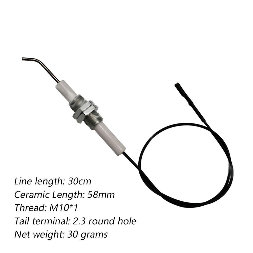 New Camping Fireplace for Grill Thread Ignition Spark Plug Wire Electronic Device Gas Stove Heater