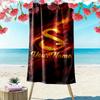Galatasaray S Custom Name Print Beach Towel, Large Soft Quick Dry Towel for Beach Camping Swimming