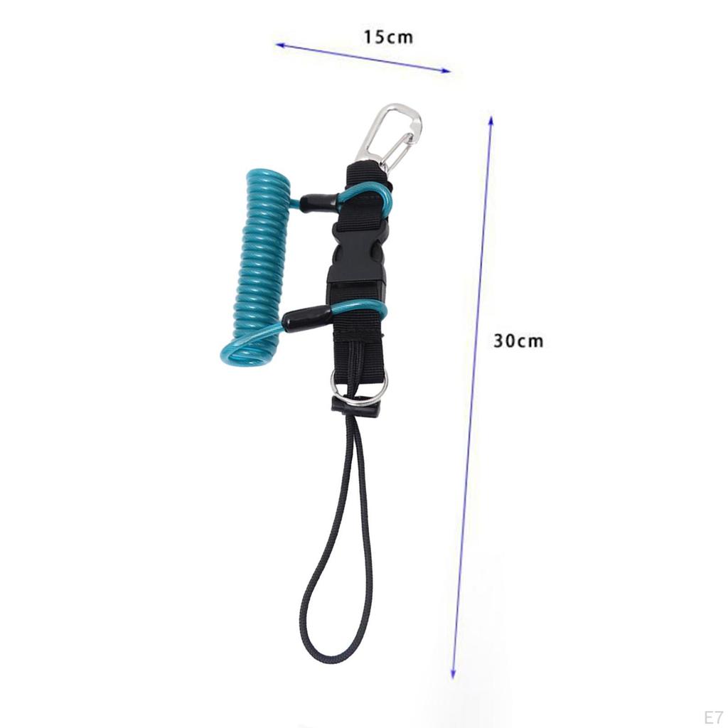 Tauchspirale Lanyard Kamera Metallarmband Seil Kostenlos für Wassersport
