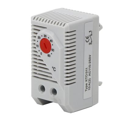 1 buc 0-60 celsius reglabil compact termostat electric mecanic mecanic comutator de control al temperaturii nou