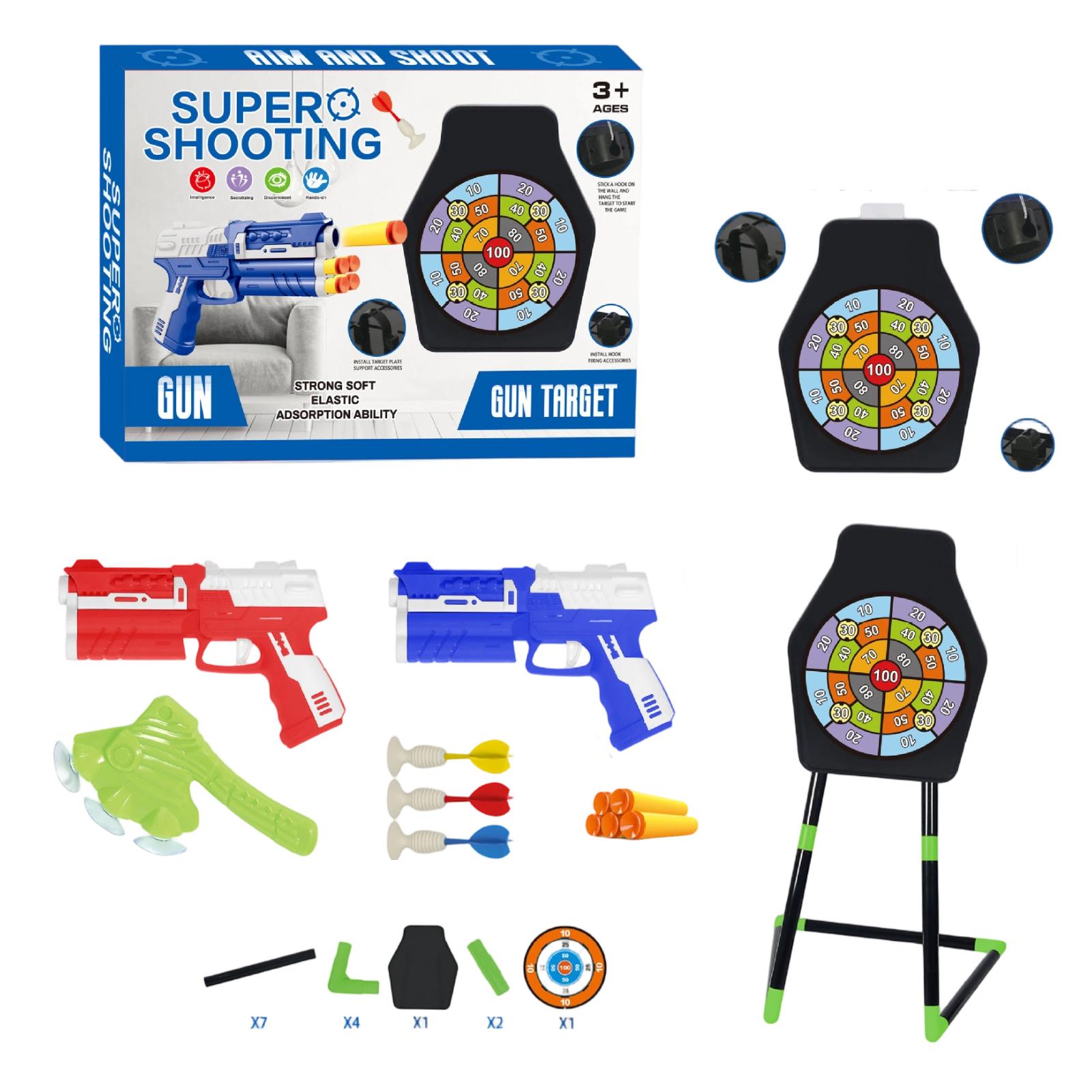 Suction Cup Target Toy Indoor And Outdoor Sports Shooting Game Toy One Size