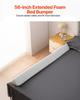 Toddlers Bed Bumper 56 in Non-Slip Foam Bed Guard Rail Bumper Lightweight
