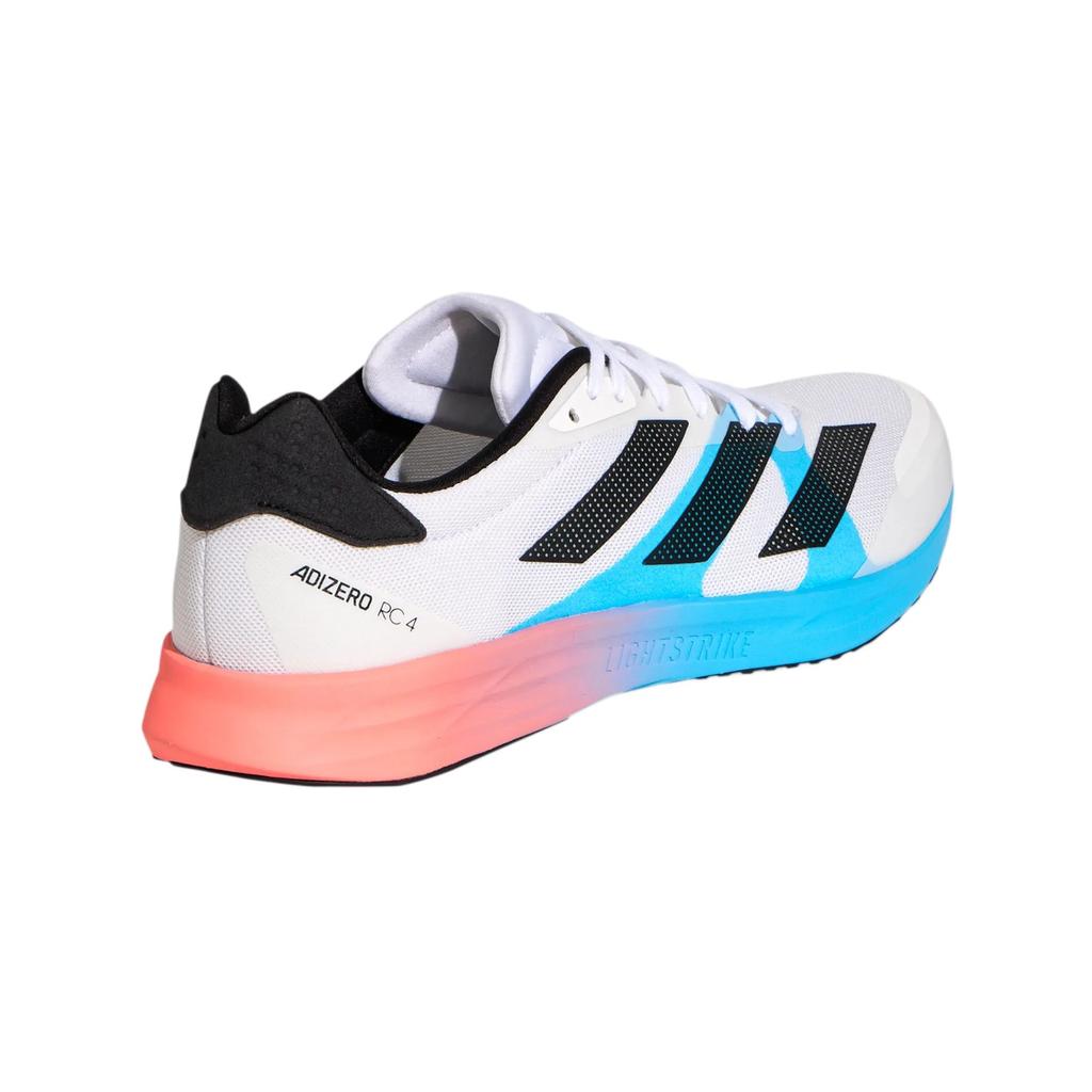 adidas Adizero Rc 4 Color Block Round Toe Comfortable Fabric Low Top Running Shoes Unisex Sneaker KH7327