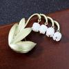 1/5Pcs Wedding Holiday Party Couple Gift Luxury Beautiful Fringe  Flower Design Brooch For Men And Women Jewelry Accessory