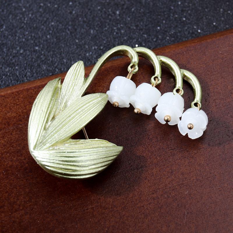 1/5Pcs Wedding Holiday Party Couple Gift Luxury Beautiful Fringe  Flower Design Brooch For Men And Women Jewelry Accessory