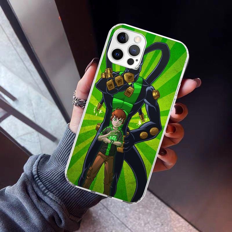 

Ben Cartoon 10 Phone Case For iPhone 17 Air 16 15 Pro Max 14 Plus 13 Mini 12 11 Cover 7 8 SE Silicone Shell Print Fundas 17 Air iPhone 14 Pro Max