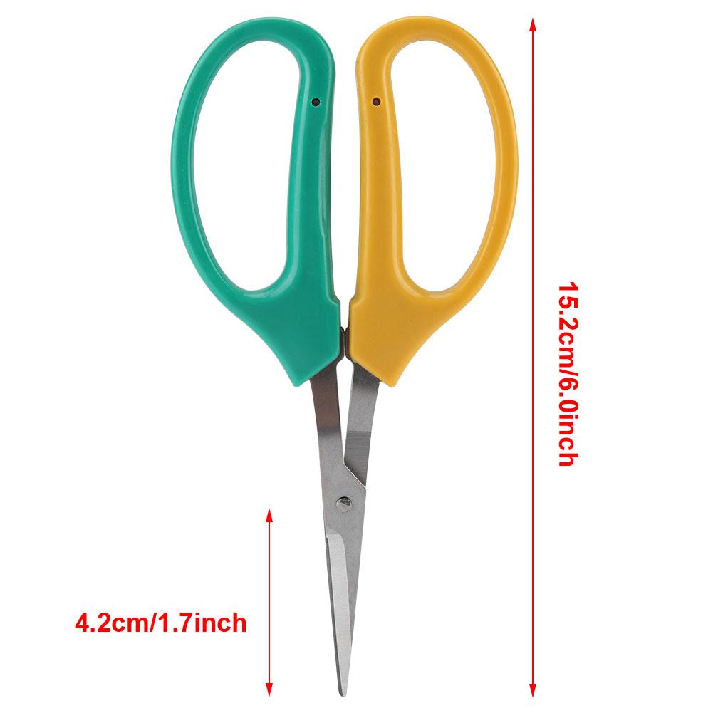 Pruning Shear, Stainless Steel Garden Hand Pruner Secateurs Cutter Scissors Pruning Shear Safe Easy To Trim Relax Plants Bush Tool for Gardener Family
