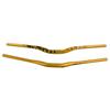 Hjulspor Styrefeste Erstatning Aluminiumslegering Sykkel Riser Bar 31.8mm Monteringsdiameter Gul