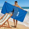 Orlando Magic Logo Print Beach Towel, Large Soft Quick Dry Towel for Beach Camping Swimming