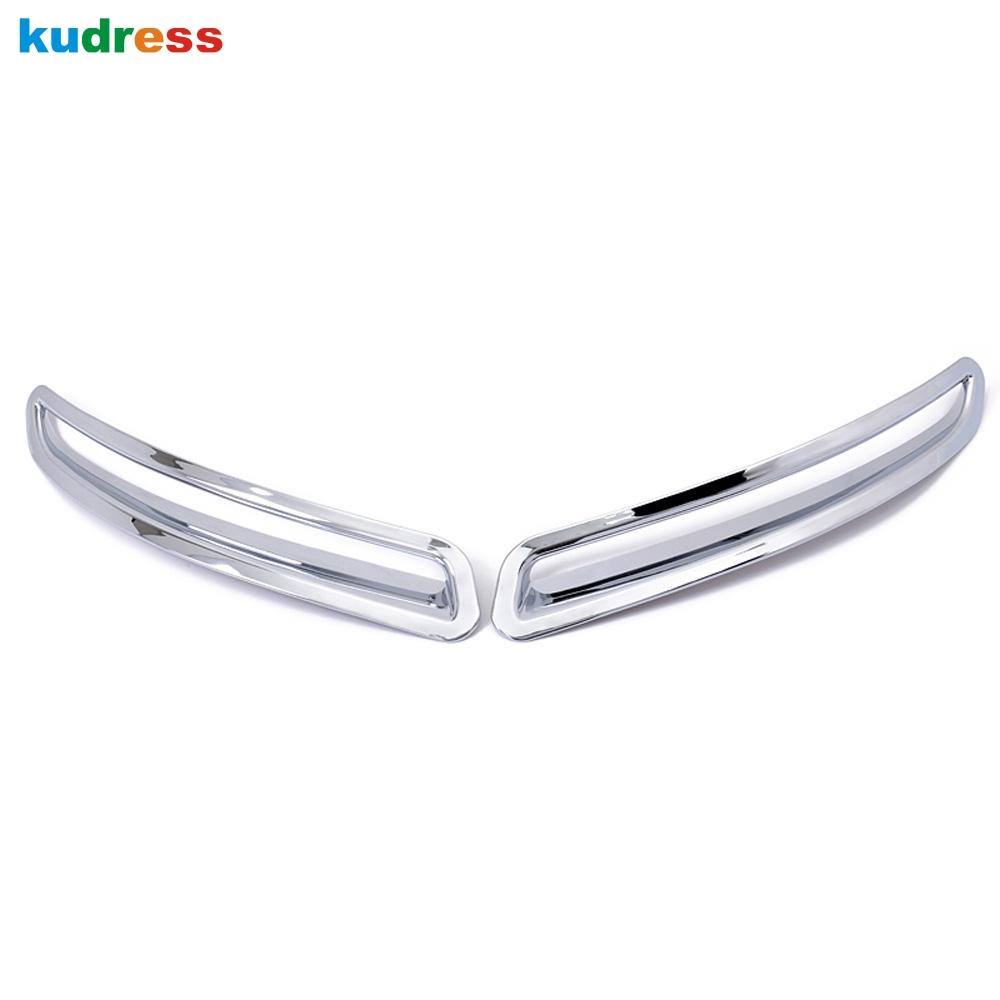 Rear Foglight Cover Trim For Volkswagen For Vw Tiguan 2009-2012 2013 2014 2015 Chrome Tail Fog Light Lamp Frame Car