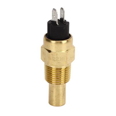 Water Temperature Sensor 38NPT 3W Overheating Alarm Engine Coolant Temp Transducer for Diesel