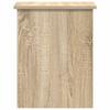 Storage Box Sonoma Oak 40 x 40 x 50 cm Engineered Wood