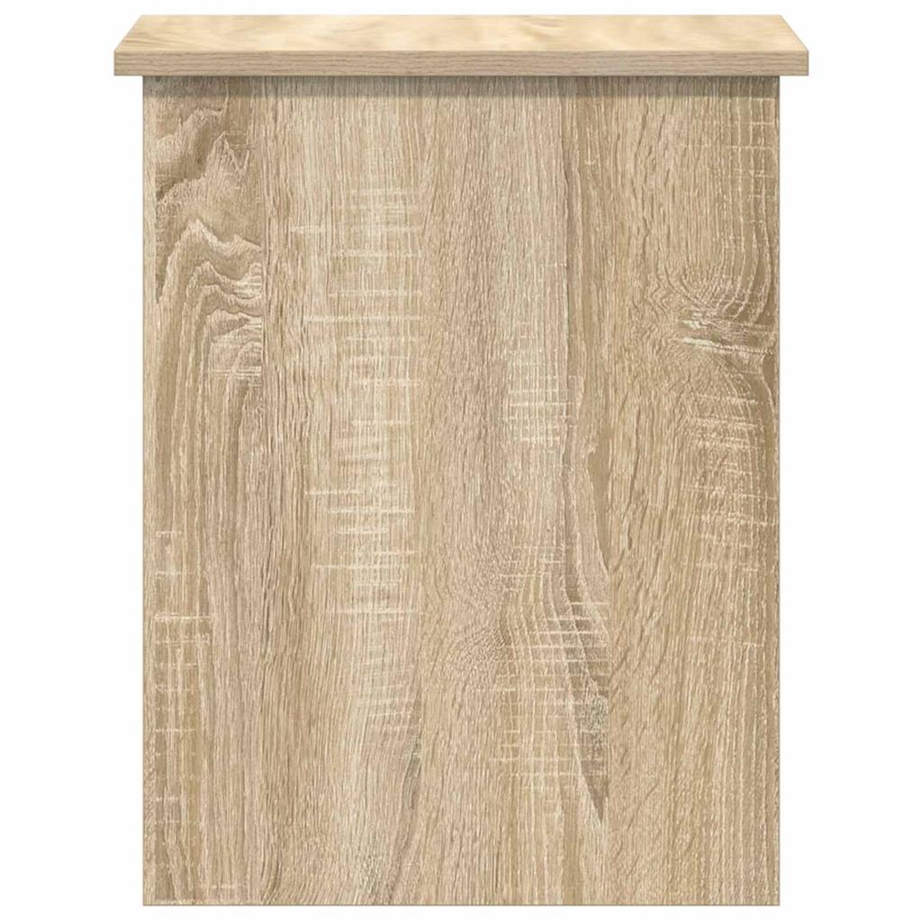 Storage Box Sonoma Oak 40 x 40 x 50 cm Engineered Wood