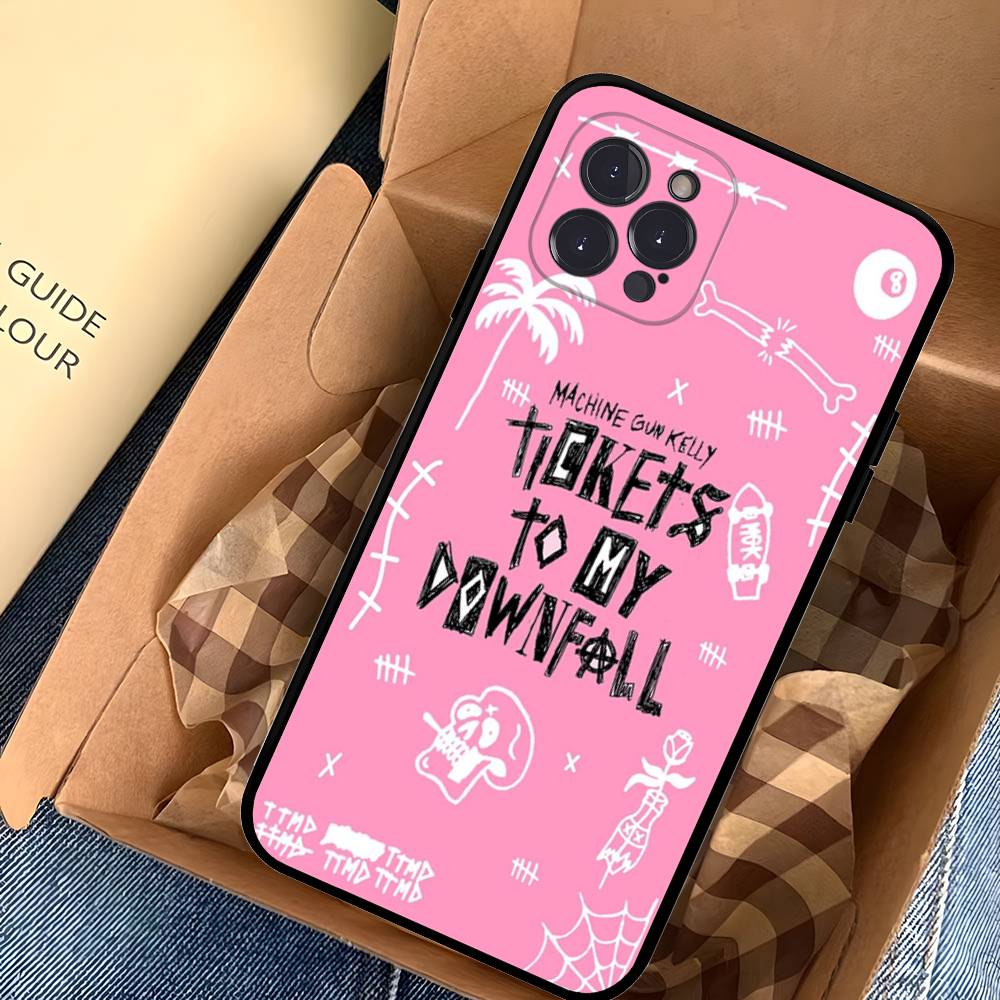 MGK Machine Gun Kelly Handyhülle Für IPhone 16 17 Air 15 14 13 12 11 Pro Max 16E Plus Fundas