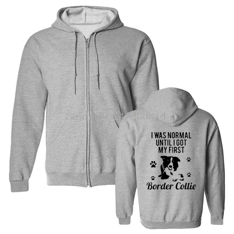 Sorry I'm Late My Border Collie Was Sitting On Me Hoodie Men Fleece Hoodies Hip Hop Hooded Sweatshirt Streetwear Harajuku