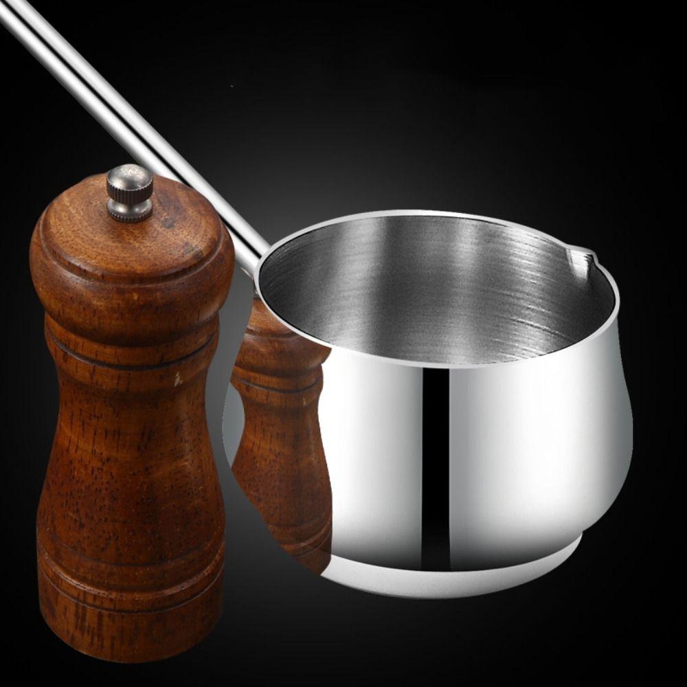 Thickened Oil Splashing Small Pot Special Flat Bottomed Pan Oil Pouring Spoon Kitchen