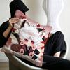 cute Love and Deepspace Sylus chibi art Personalized picture text home decorative pillows Household Gifts 45x45cm