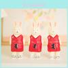 Wooden Craft Figurine With Basketball Bear And Bunny For Home Decor And Giftgiving