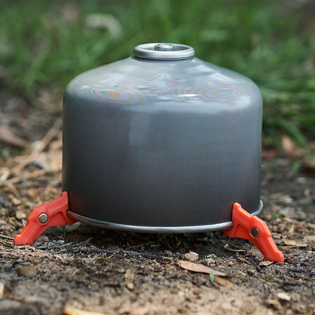 6Pcs Magnetic Tripod Gas Tanks Bracket Canister Stabilizer Gas Tanks Bracket Bottle Shelf Stand for Backpacking Cooking