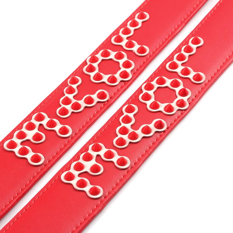 LOVE Letter Cowhide Short Strap | Handheld & Shoulder Leather Handbag Strap