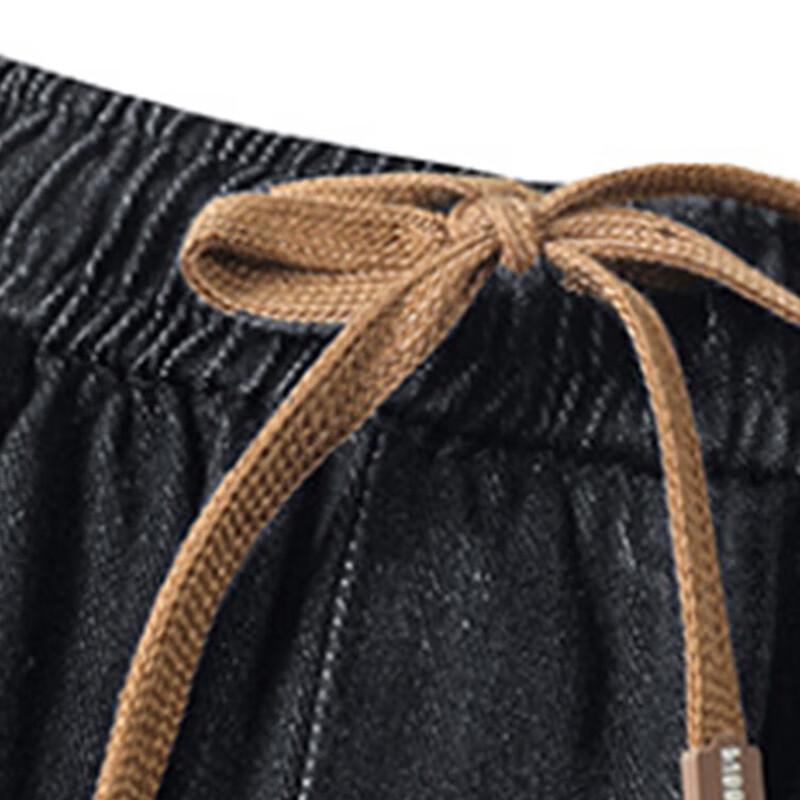 NASA MARVEL Men's Retro Wide-Leg Straight Jeans