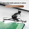 Eyeglass Organizer Car Glasses Rack Multi-functional Car Sunglasses Holder