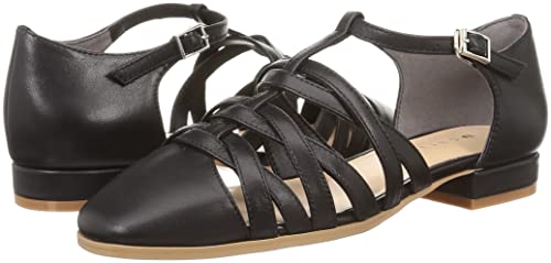 Carino CAKK24003 Damen Sandalen, Schwarz, Größe 22,5 cm