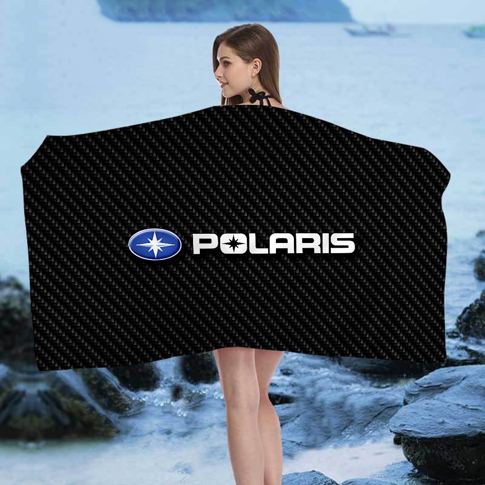 P-Polaris Microfiber Printed Beach Towel Mountain Climbing Yoga Beach Swimming Running Absorbent Soft Towel