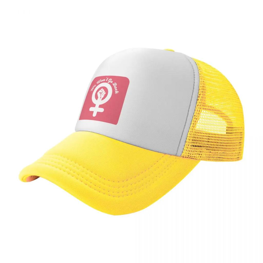 We Wont Go Back Pink Fist Essential Baseball Cap Big Size Hat Anime Hat tactical cap Sun Hat For Children Baseball Unisex Womens