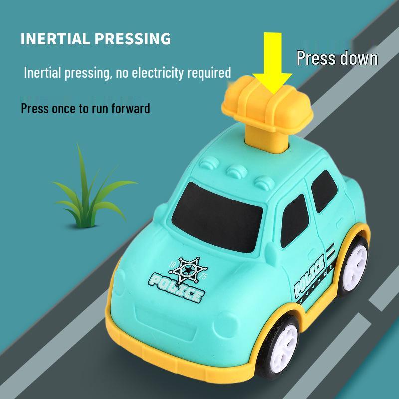 Children's Educational Inertia Cars: High-Speed Rail, Subway, Cartoon Bus