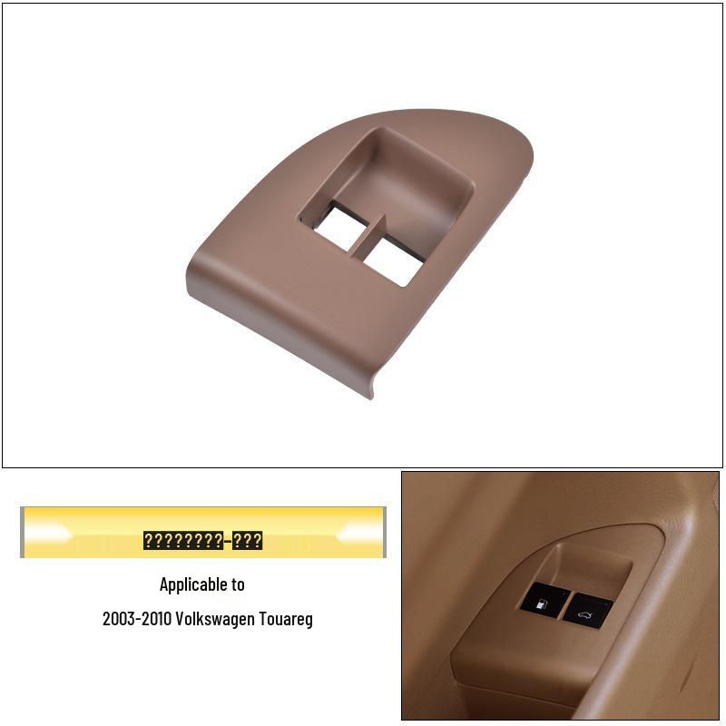 Volkswagen Touareg Driver's Side Power Window Switch Cover for Interior Door Handle