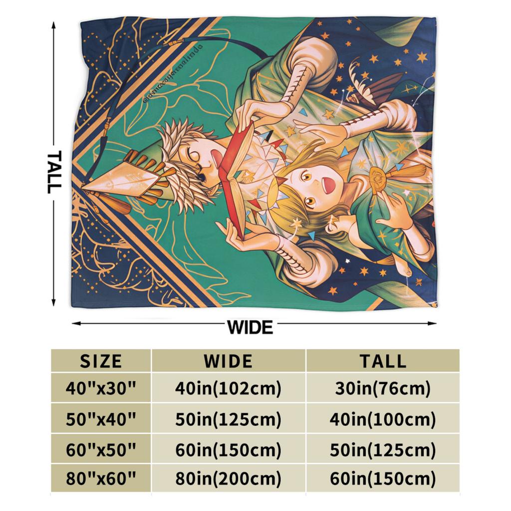 Soft Blanket Travel Office Witch Hat Atelier Throw Blanket Flannel Bedspread For Couch Chair Sofa Bed Pattern Sofa Bed Cover