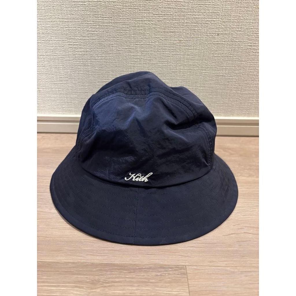 Used Kith bucket hat navy