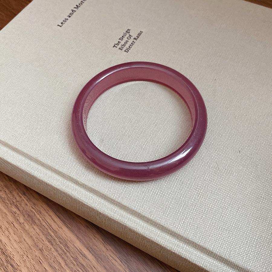 New Chinese-style glazed geometric round bracelet, simple and versatile temperament bracelet, personalized niche design jewelry