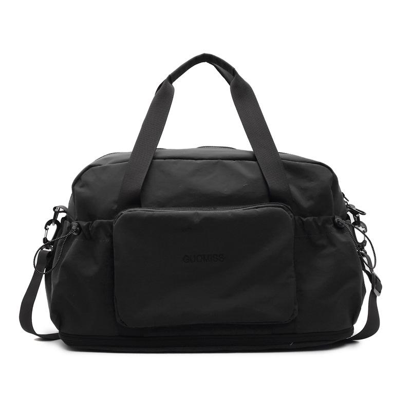 Große, faltbare Reisetasche für Damen mit Nass-/Trockentrennung - Ideal für Kurztrips, Fitnessstudio und Geschäftsreisen.
