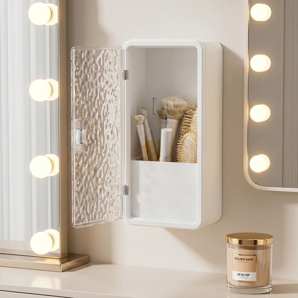 Punching-free Toothbrush Storage Box Multi-functional Bathroom Storage Rack Bathroom