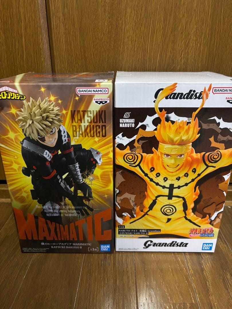 My Hero Academia Bakugo Katsuki Naruto Figure Set (2 pieces)