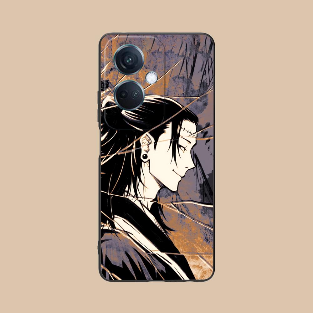 

Jujutsu Kaisen Geto Suguru Phone Case for OPPO Reno 14 13 12 11 10 9 8 7 6 5 F T Pro 5G Colorful Printing Cover Cellphones Cover OPPO Reno14