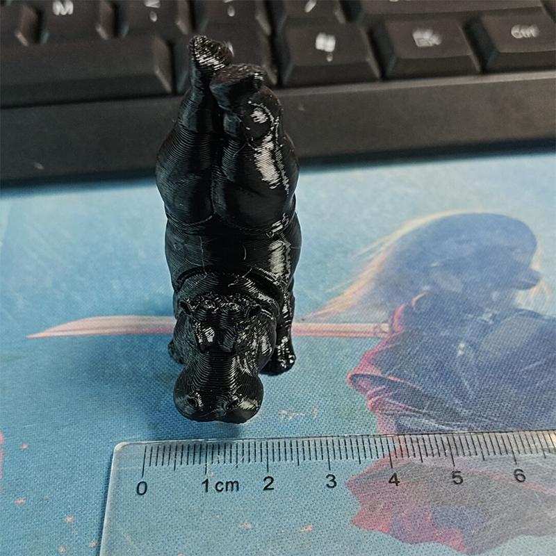 

1Pcs Hippopotamus Figurine 3D Printing Yoga Hippopotamus Statue Multiple Styles Hippopotamus Decorative Ornament A1