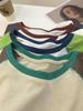 Snowflake Cotton Raglan Sleeve Sun Protection Cardigan Women's 2025 Summer Round Neck Oversized Long Sleeve T-shirt.