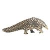 Solid Copper Small Pangolin Figurines Miniature Vintage Bronze Animal Home Ornament Statue Desktop Oranment Craft Gift Accessory