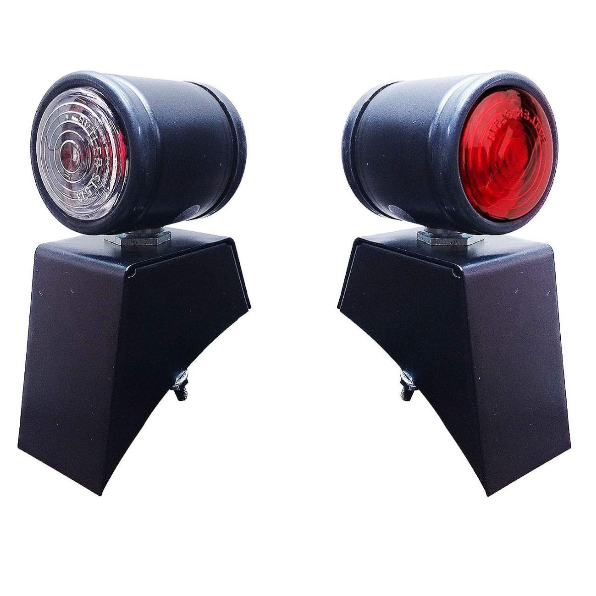 

ATJ2071 Сборка бокового/заднего фонаря в стиле Батлер с кронштейном – Лампы 12 В – Совместима с тракторами Massey Ferguson, Case IHC и Nuffield (черный) чёрный