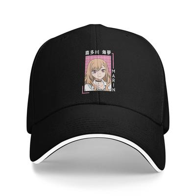 Marin Kitagawa Anime Baseball Caps Hip Hop My Dress Up Darling Sandwich Hat Men Women Breathable Dad Hat Activities