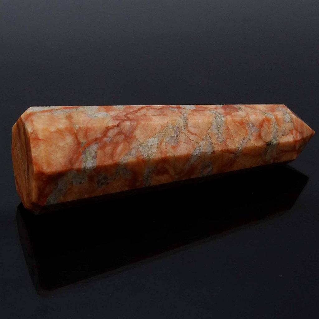 Harmonize Semi Precious Tower Obelisk Reiki Healing Crystal Spiritual Gift Feng Shui Table