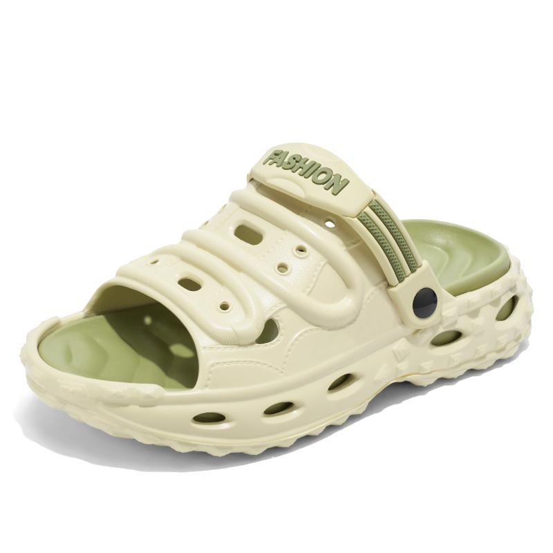 

Новые мужские сандалии большого размера на толстой подошве из ЭВА, легкие и дышащие, пляжная обувь, модные и повседневные спортивные сандалии для мужчин 38-39