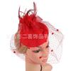 Fascinator Celebrity Vintage Mesh Headgear Top Hat Party Prom Veil Hair Accessories Hairpin Headgear