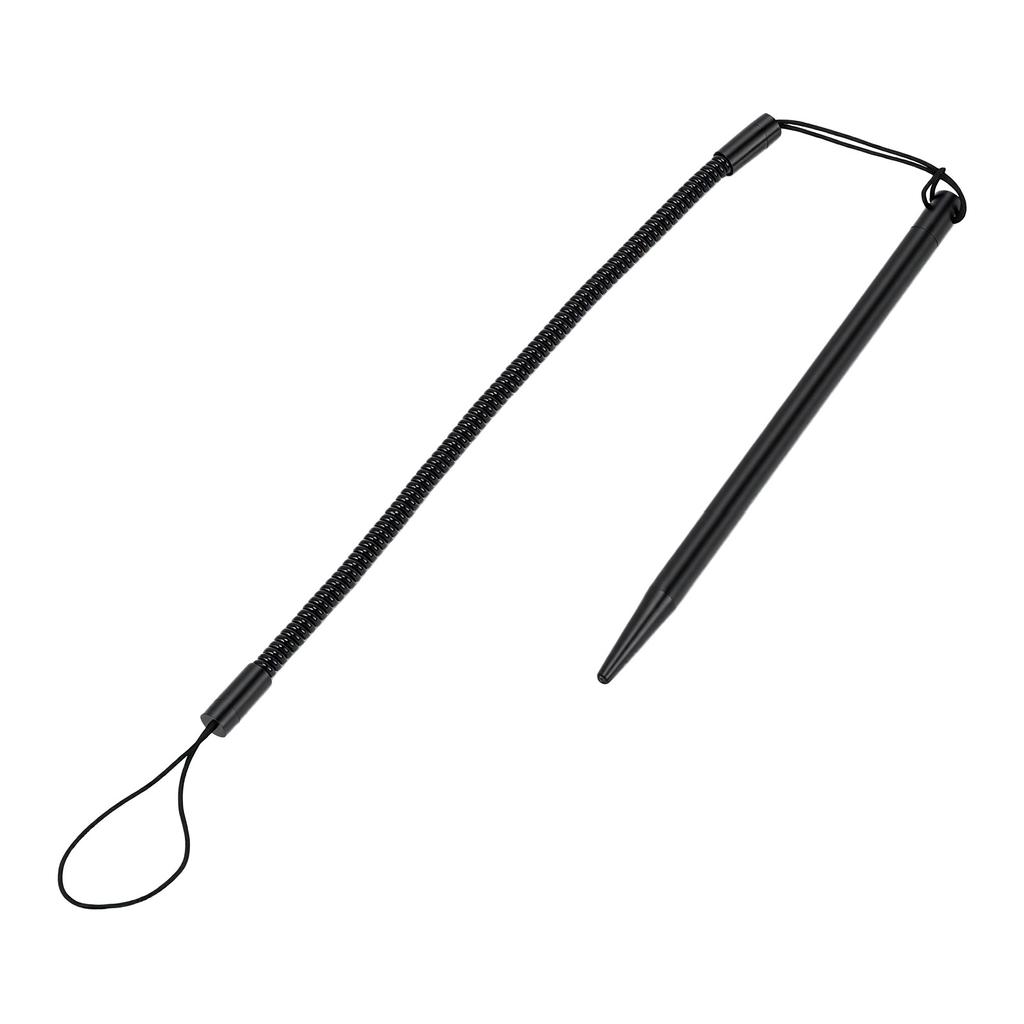 Resistive Stylus Pen with Spring Rope Precise Writing Portable POS Signature Stylus Pen Black Black Short 92 with Cable