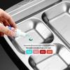 Renzhida 304 Stainless Steel Divided Lunch Tray