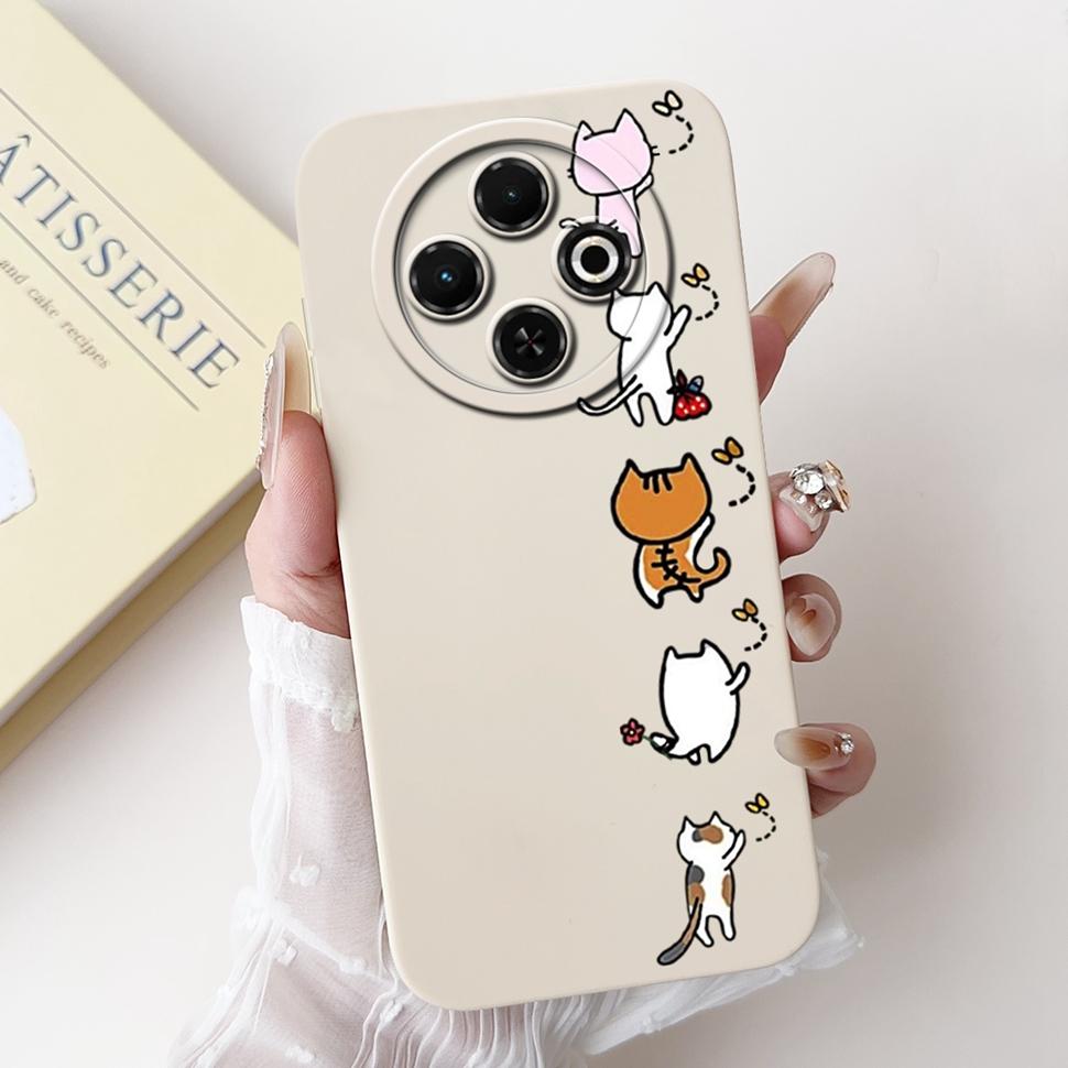 

Spark30C Cover For Tecno Spark 30C 2024 Case Cute Cartoon Girl Cover Soft Silicone Phone Case For Spark 30 C Spark30 Full Bumper Tecno Spark 30C